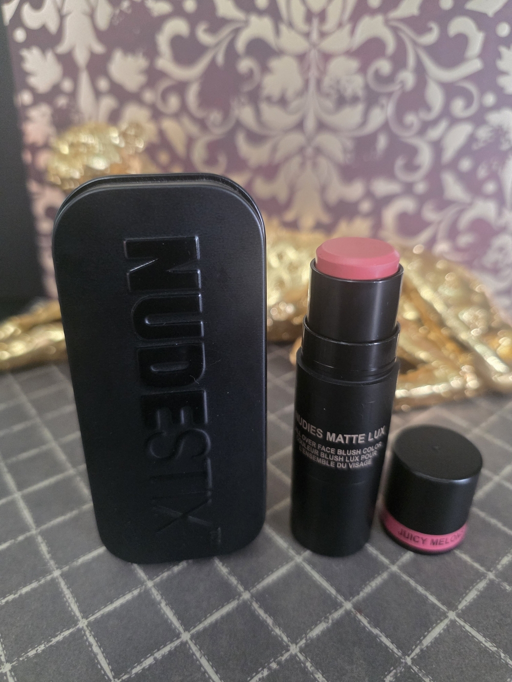 NUDESTIX Cream Blush Stick - Juicy Melon